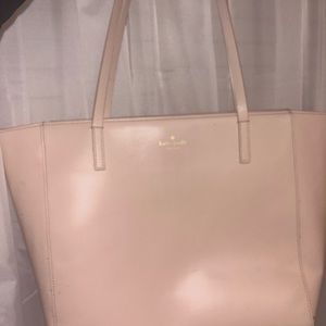Nude/tan tote